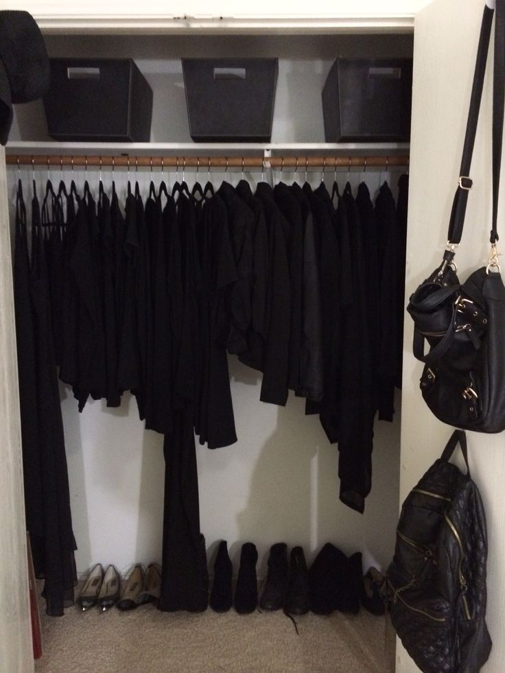 This is what I find in most of the wardrobes...