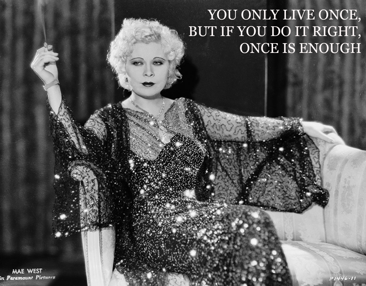 Bad girl del passato Mae West anni '30