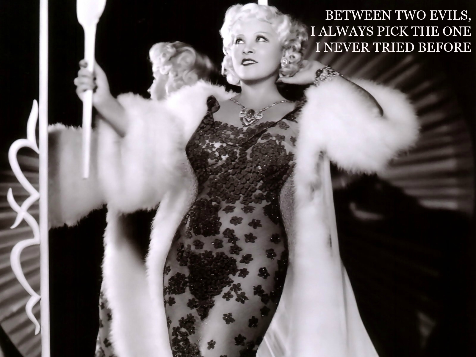 Bad girl del passato Mae West anni '30